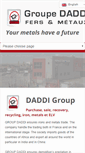 Mobile Screenshot of daddi-metal.com